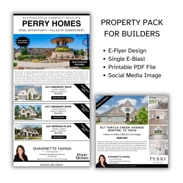 Builder Property  Flyer Pack