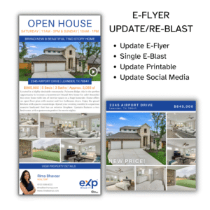 Update/Re-Blast -  Existing Flyer