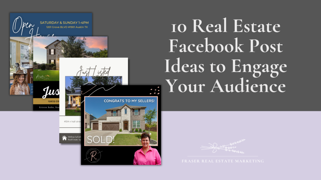 Real Estate Facebook post ideas