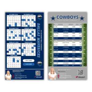 Sports Schedule Social Media Post