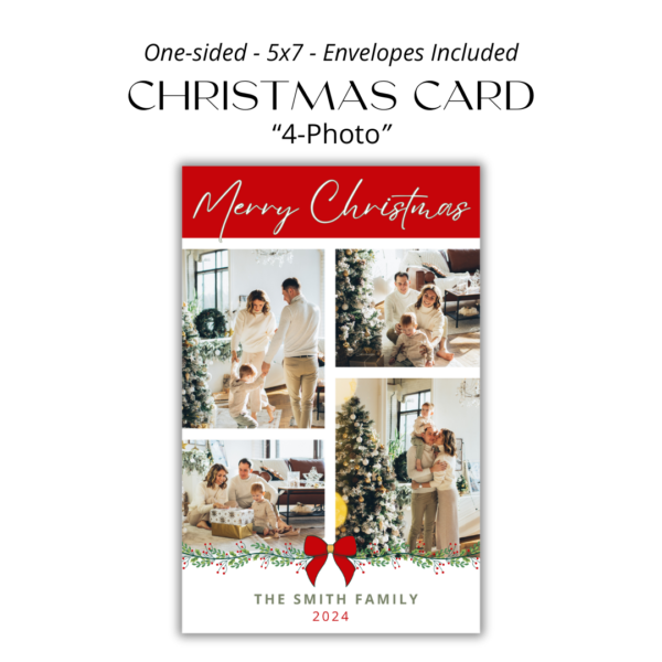 Christmas Cards “4-Photo”