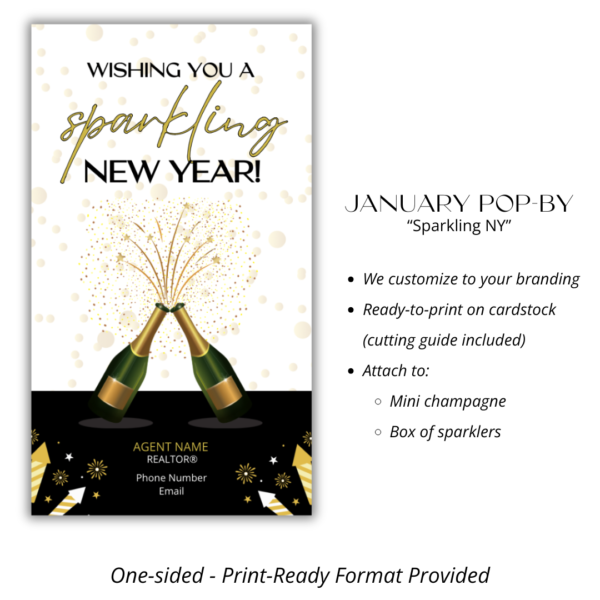 January Pop-By Cards -“Sparkling NY"