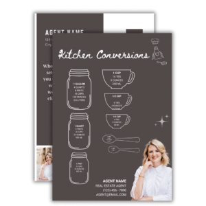 Kitchen Conversions Postcard