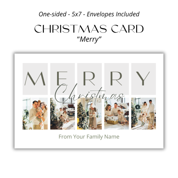 Christmas Cards "merry"