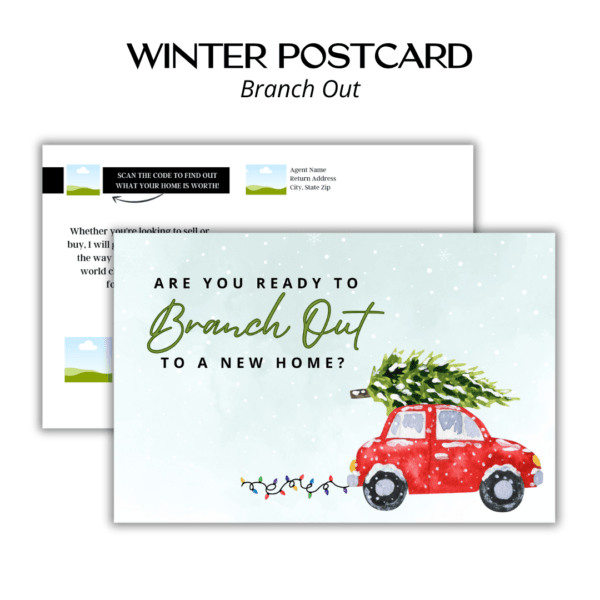 Winter Postcard - Branch Out