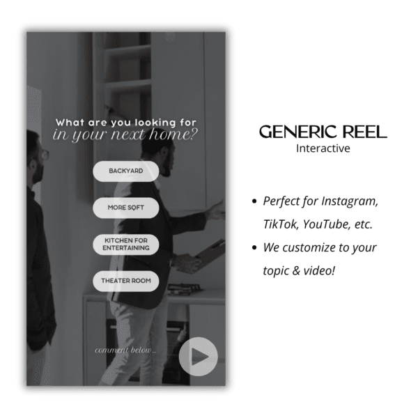 Generic Reel - Interactive