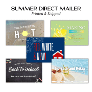 Summer Direct Mailers - Printed & Shipped