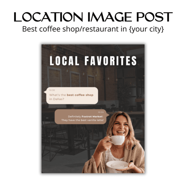 Social Media Graphic - Local Favorites