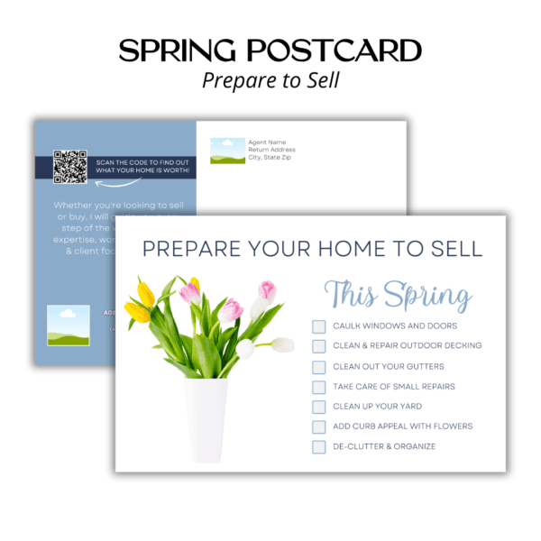 Spring Postcard - Prepare to Sell