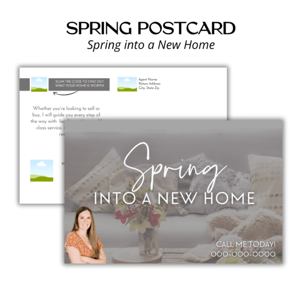 Spring Postcard - Spring into a New Home