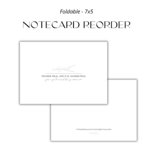 Notecard Reorder