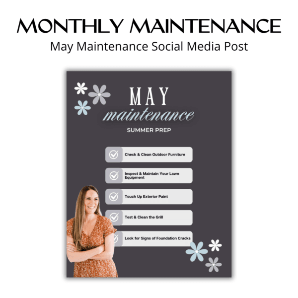 May Maintenance Social Media Post