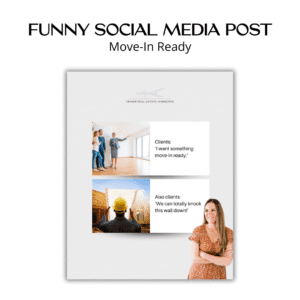 Funny social media graphic - Move In Ready