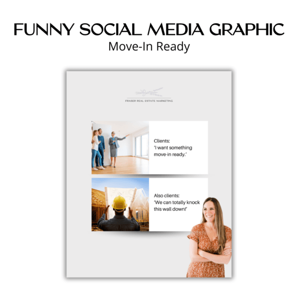 Funny social media graphic - Move In Ready