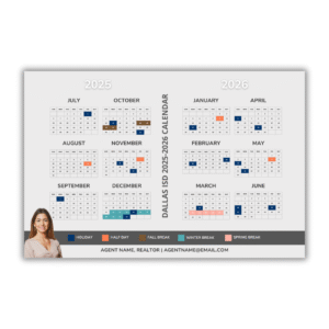 District Calendar Magnet