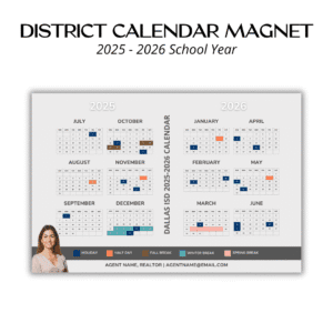 District Calendar Magnet