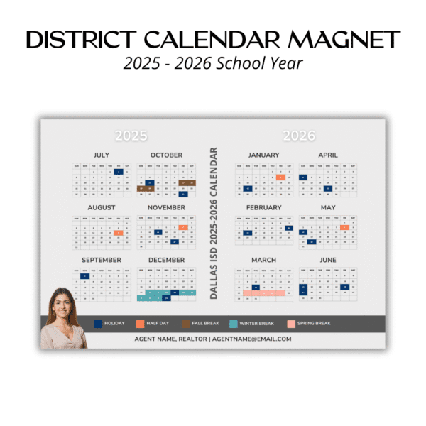 District Calendar Magnet