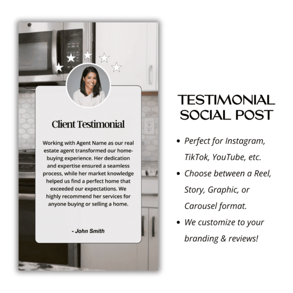 Testimonial Social Media Post
