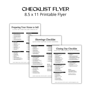 Checklist Flyer - Digital