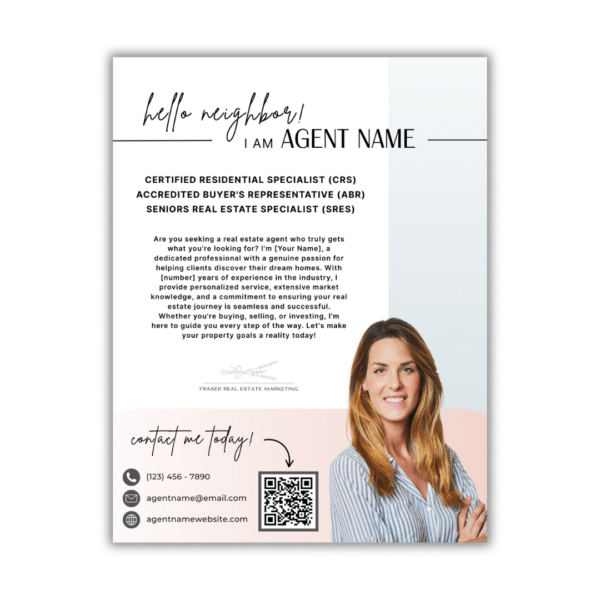 Agent Introduction Flyer