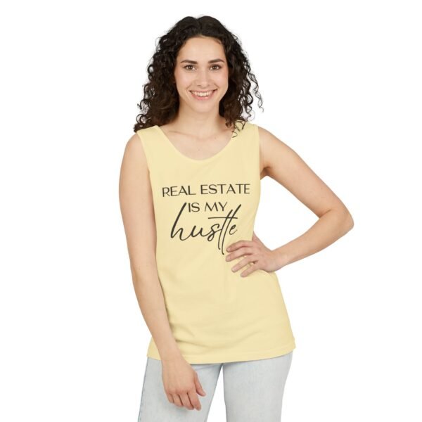 Comfort Colors Tank Top - Real Estate is my Hustle - Realtor Top - Image 9