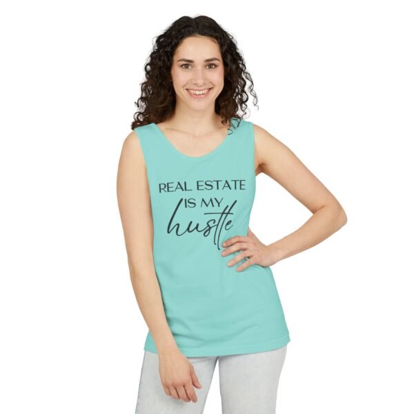 Comfort Colors Tank Top - Real Estate is my Hustle - Realtor Top - Image 15