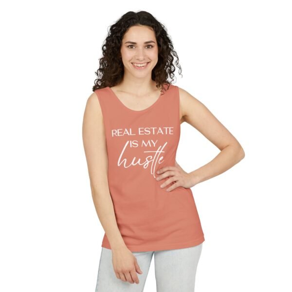 Comfort Colors Tank Top - Real Estate is my Hustle - Realtor Top - Image 6