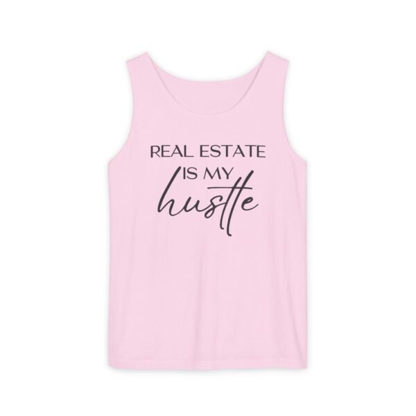 Comfort Colors Tank Top - Real Estate is my Hustle - Realtor Top - Image 37