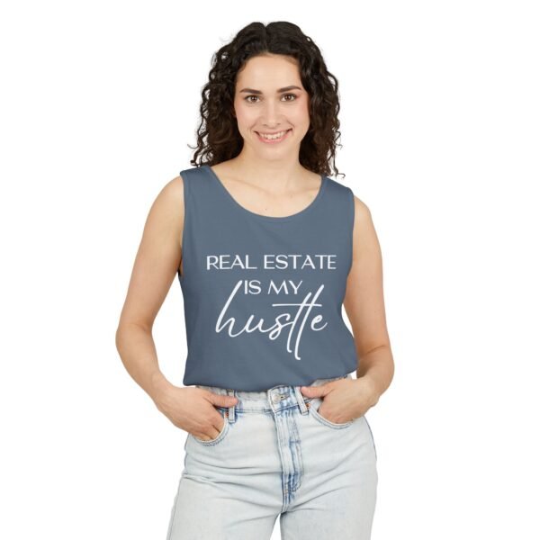 Comfort Colors Tank Top - Real Estate is my Hustle - Realtor Top - Image 23