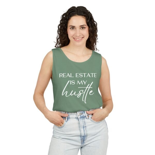Comfort Colors Tank Top - Real Estate is my Hustle - Realtor Top - Image 17