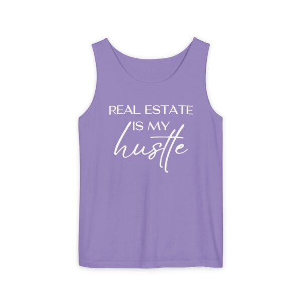Comfort Colors Tank Top - Real Estate is my Hustle - Realtor Top - Image 34
