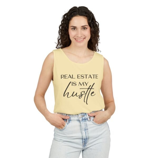 Comfort Colors Tank Top - Real Estate is my Hustle - Realtor Top - Image 8
