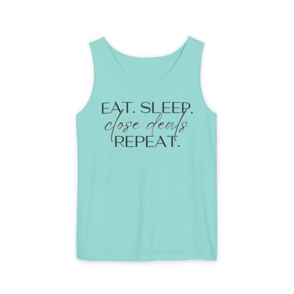Comfort Colors Tank - Eat Sleep Close Deals Repeat - Realtor Top - Image 17
