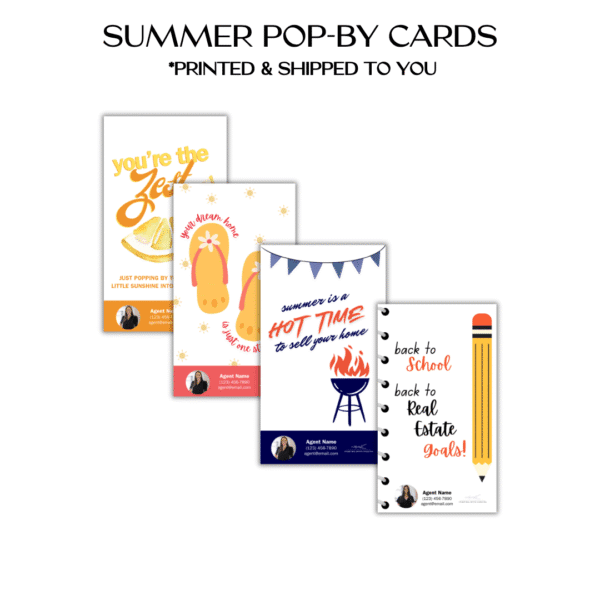 Summer Pop-By Cards - Printed