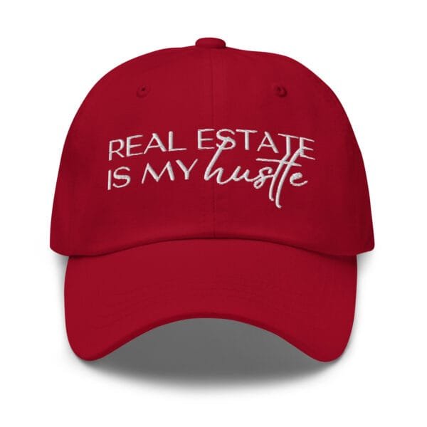 Dad Style Hat - Real Estate Is My Hustle - Realtor Hat - Image 4