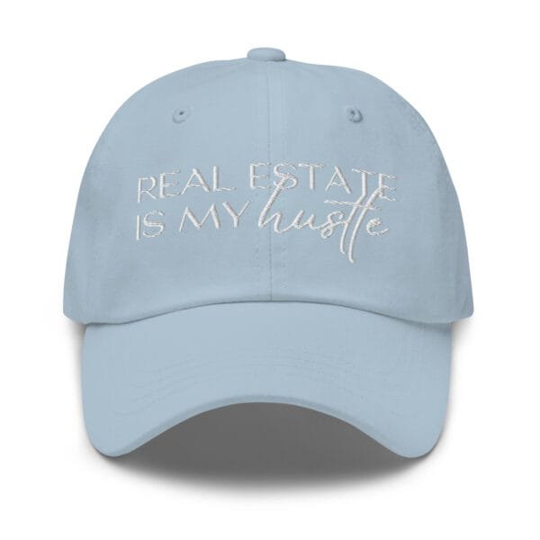 Dad Style Hat - Real Estate Is My Hustle - Realtor Hat - Image 9