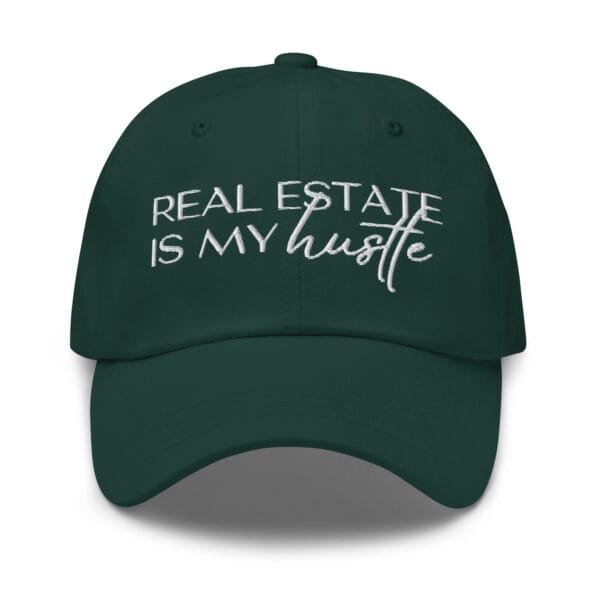 Dad Style Hat - Real Estate Is My Hustle - Realtor Hat - Image 5