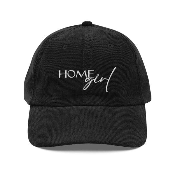 Vintage Corduroy Cap - Home Girl - Realtor Hat - Image 2