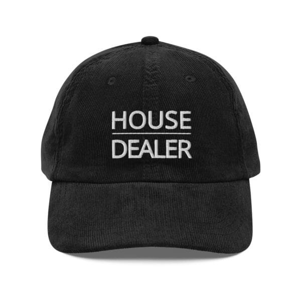 Vintage Corduroy Cap - House Dealer - Realtor Hat - Image 2