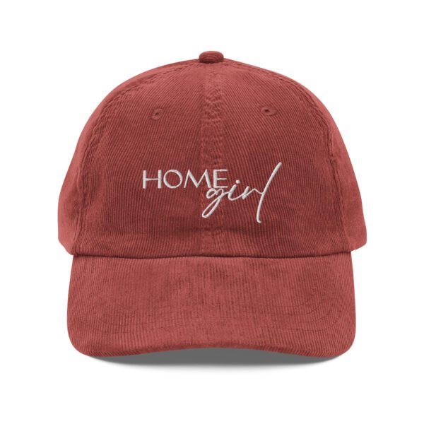 Vintage Corduroy Cap - Home Girl - Realtor Hat