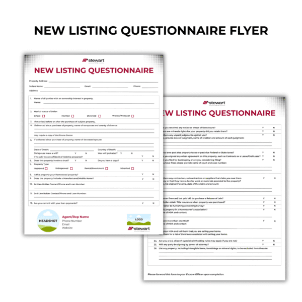 Informational Flyers - Stewart Title - Image 11