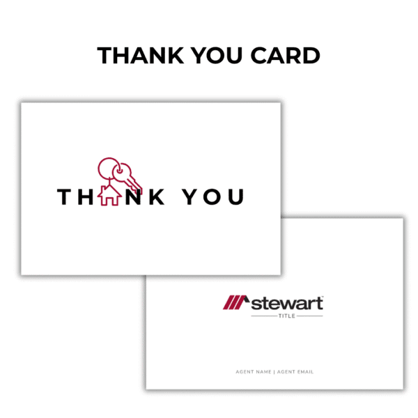 Thank You Cards - Stewart Title
