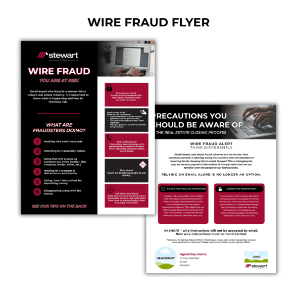Informational Flyers - Stewart Title - Image 3