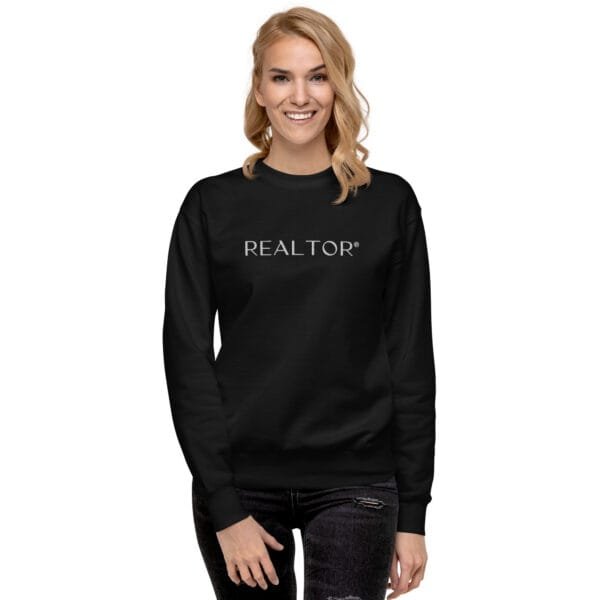 Unisex Embroidered Premium Sweatshirt - REALTOR - Image 6
