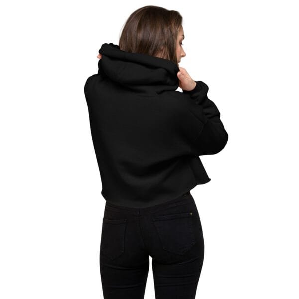 Embroidered Crop Hoodie - REALTOR - Image 4