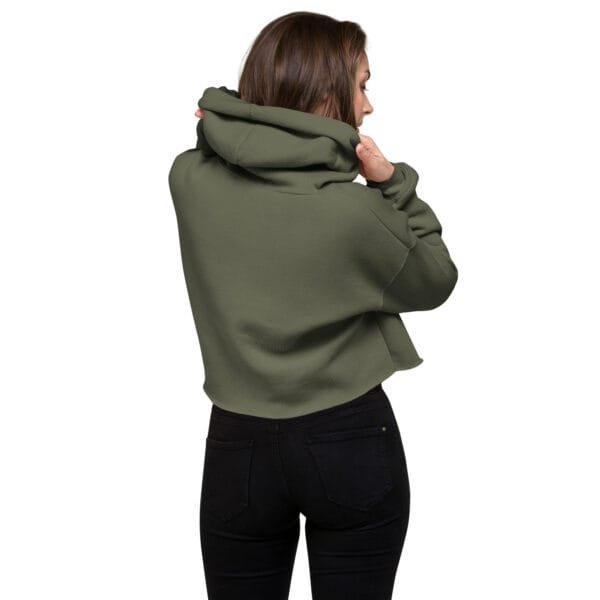 Embroidered Crop Hoodie - REALTOR - Image 6