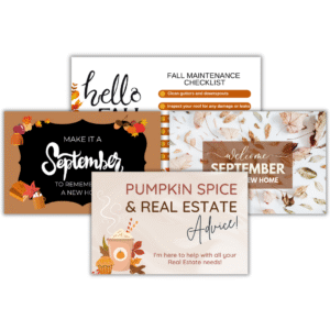 Fall Seasonal Direct Mailers