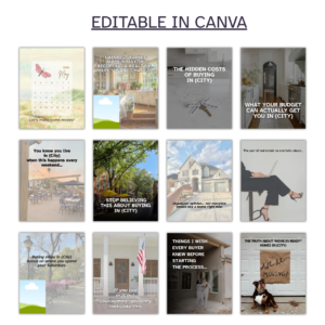 May Social Bundle — Editable in Canva