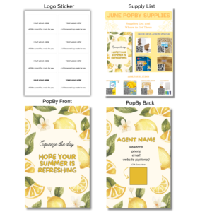 June PopBy Branded Kit