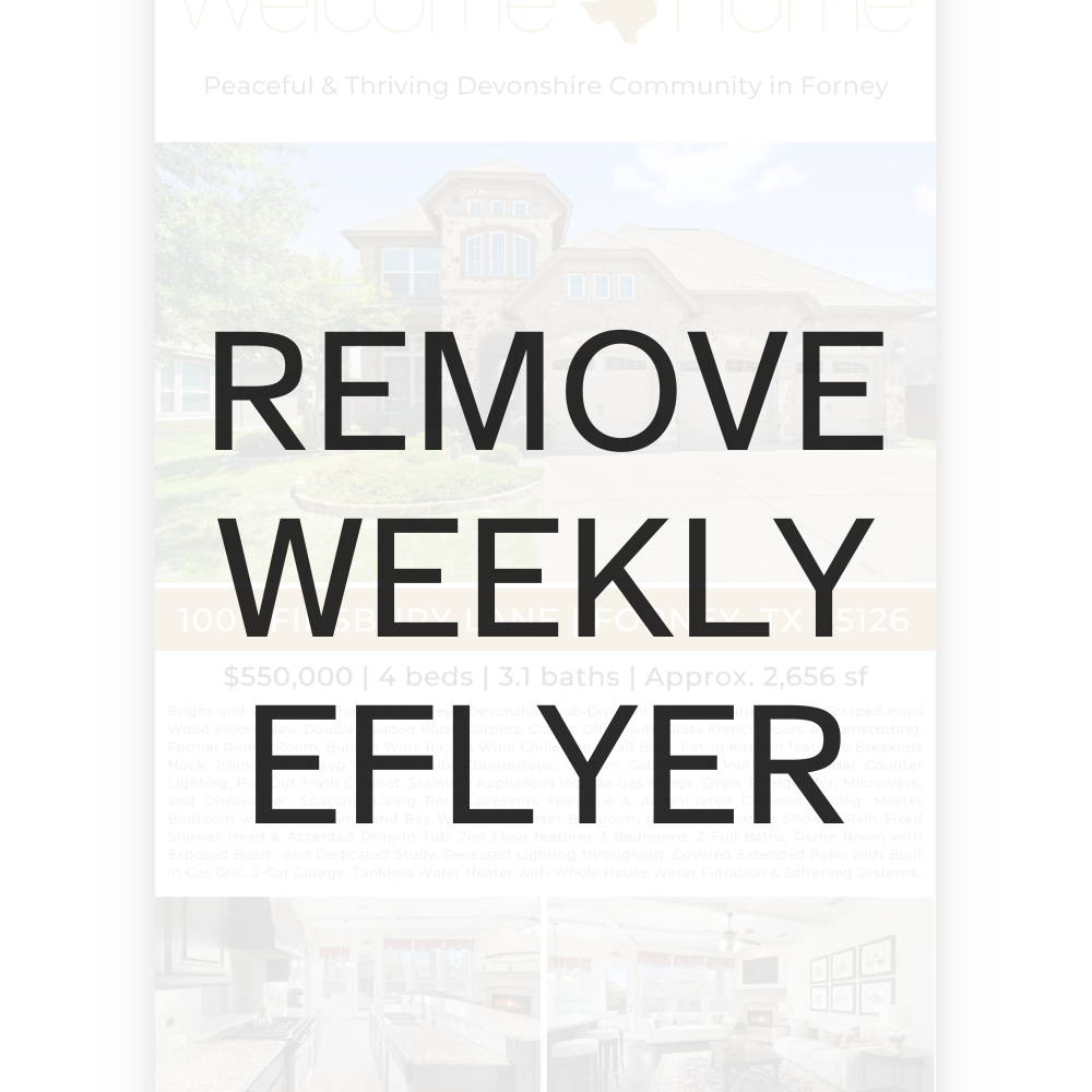 Remove My EFlyer
